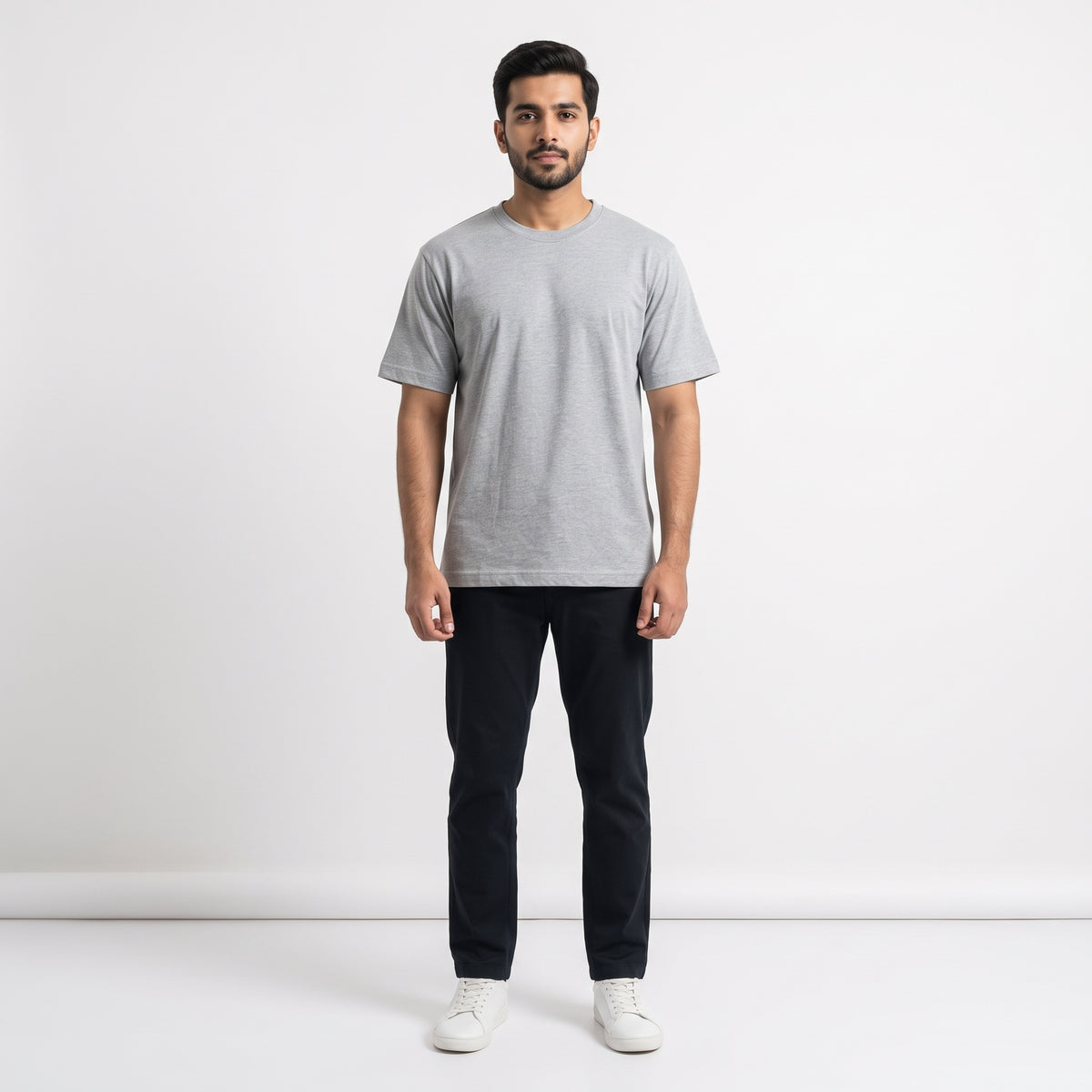 Grey Thermal T-Shirt | TS-013