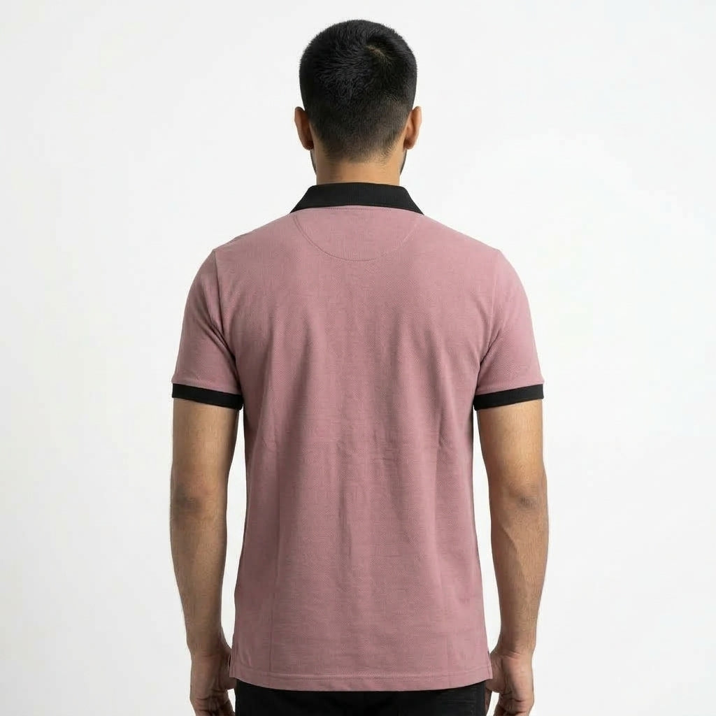 Dusty Pink Polo Shirt | P-006