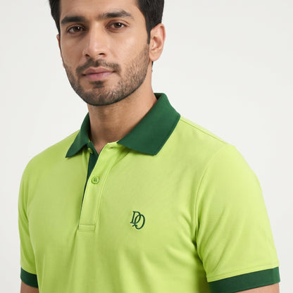 Lime Green Polo Shirt | P-004
