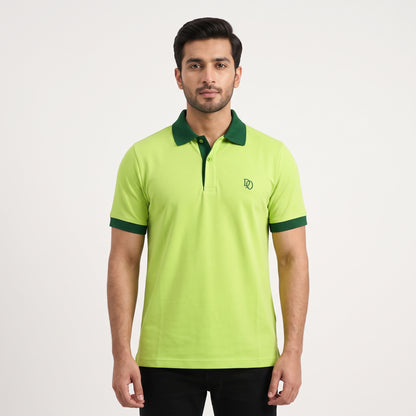 Lime Green Polo Shirt | P-004