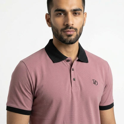 Dusty Pink Polo Shirt | P-006
