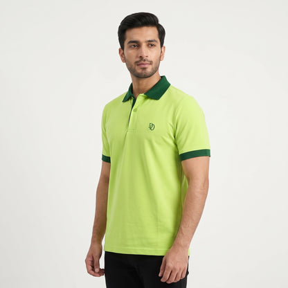 Lime Green Polo Shirt | P-004