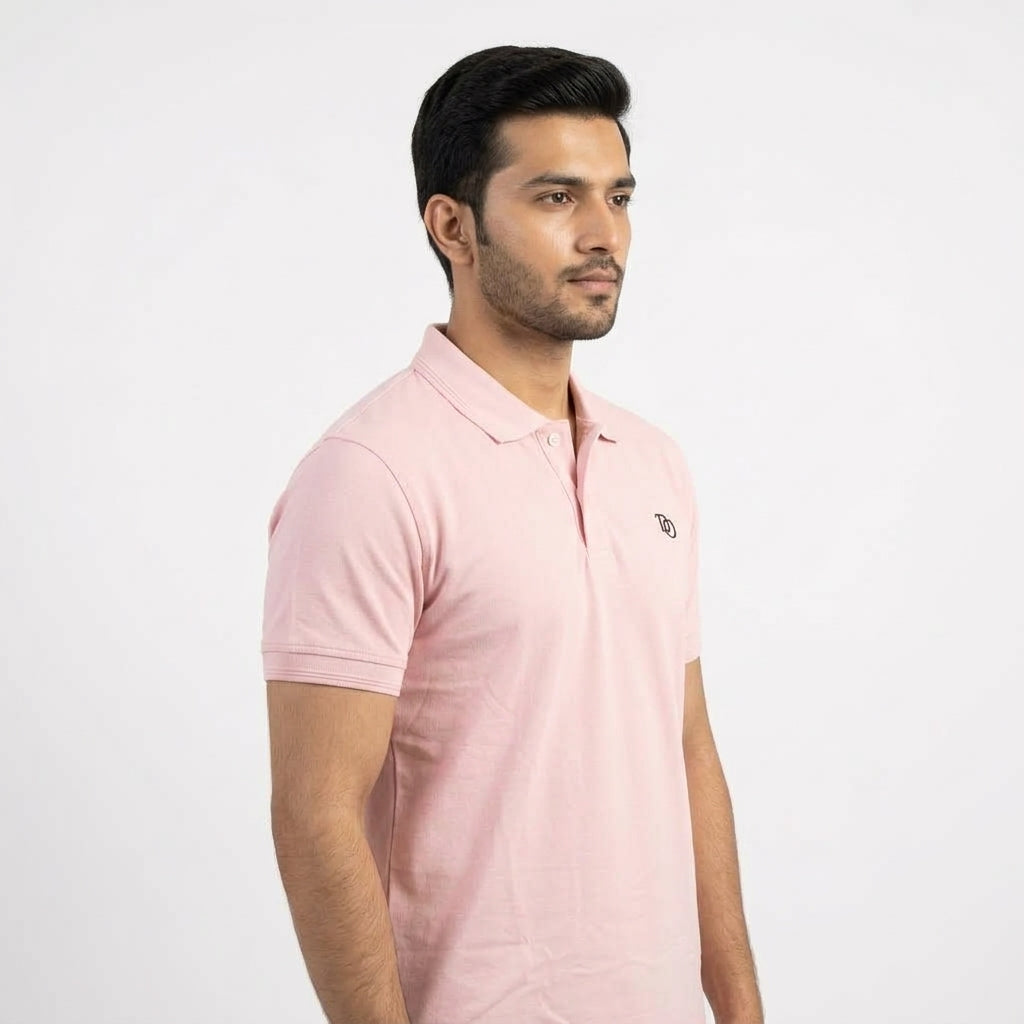 Pink Polo Shirt  | P-005