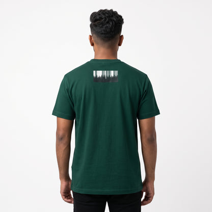 TS-005 Deep Sea Green Printed T-Shirt