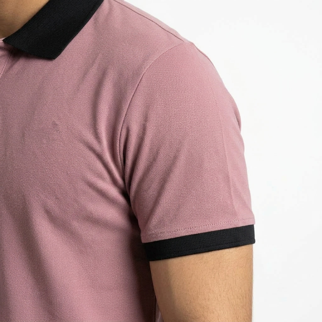 Dusty Pink Polo Shirt | P-006
